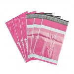 8x10'' self adhesive custom printed pink color poly mailers