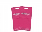 Hot Sale Pink Polly Mailer Biodegradable Compostable Plastic Shipping Packaging Poly Mailing Bags die-cut handle poly mailing bag
