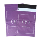 Custom Logo Biodegradable Compostable Postage Satchels Plastic Shipping Envelopes Purple Poly Mailer Mailing Bags For Clothes