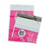 40x50cm 100micron pink mailing bags 12 x 16 strong glue eco friendly mailing bags for clothes