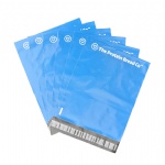 38x45 90micron custom blue mailing bags logo blue plastic mailing bags large blue mailing envelope bags