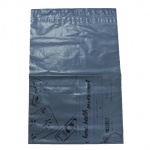 5x8inch custom matte black poly mailer bags for clothes good quality 2.5mil matte black mailing bags for garments