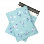 Wholesale 1000pcs custom unicorn poly mailers 10*13in waterproof 25*33cm unicorn mailing bags 500pcs for shipping
