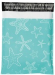 In Stocks 1000pcs custom starfish poly mailers 10*13in waterproof 25*33cm starfish mailing bags 500pcs for shipping
